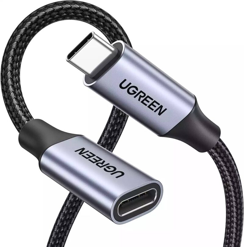 UGREEN 30205 USB C Extension Cable 1M USB 3.1 Type C to Type C Male to Female Gen2 10Gbps - Image 6