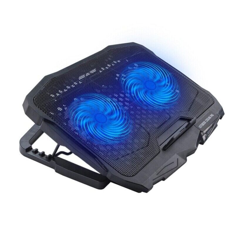 X2 Dual Fans USB Laptop Cooling Pad Gaming Stand - Image 3