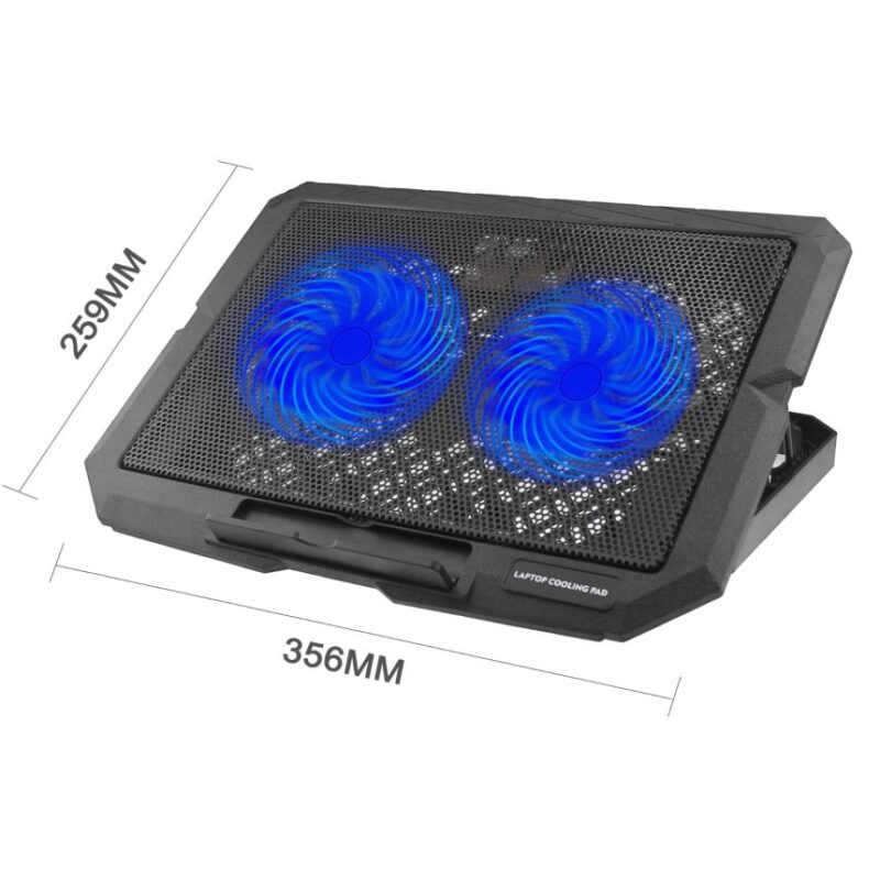 X3 Dual Fans USB Laptop Cooling Pad - Image 2