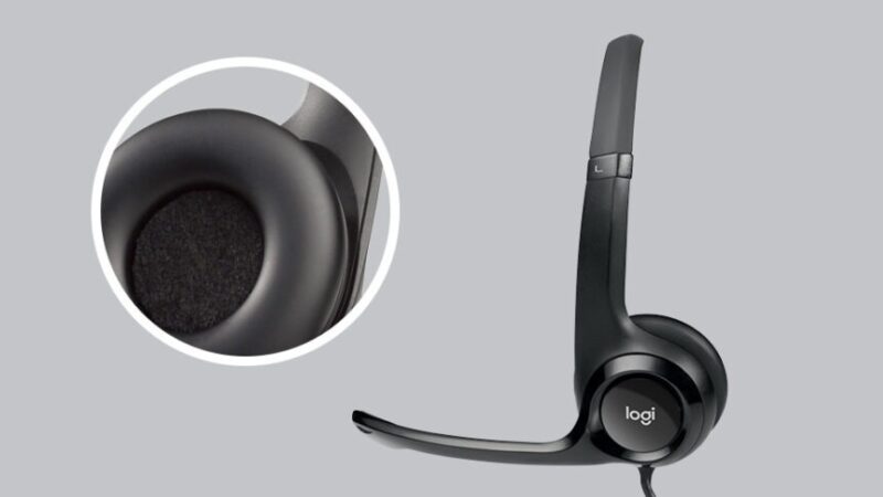 Logitech H390 USB Headset with Noise-Cancelling Mic