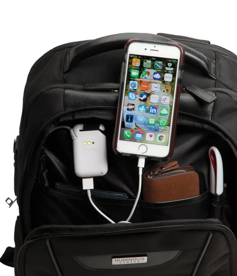 Smart City Business Backpack 1401 - Black - Image 2