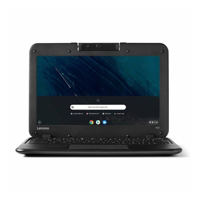 Lenovo | N22 | 6th Gen | 16GB Storage | 4GB RAM | 11.6″ Display | Rotatable Camera | Playstore Supported | Chromebook